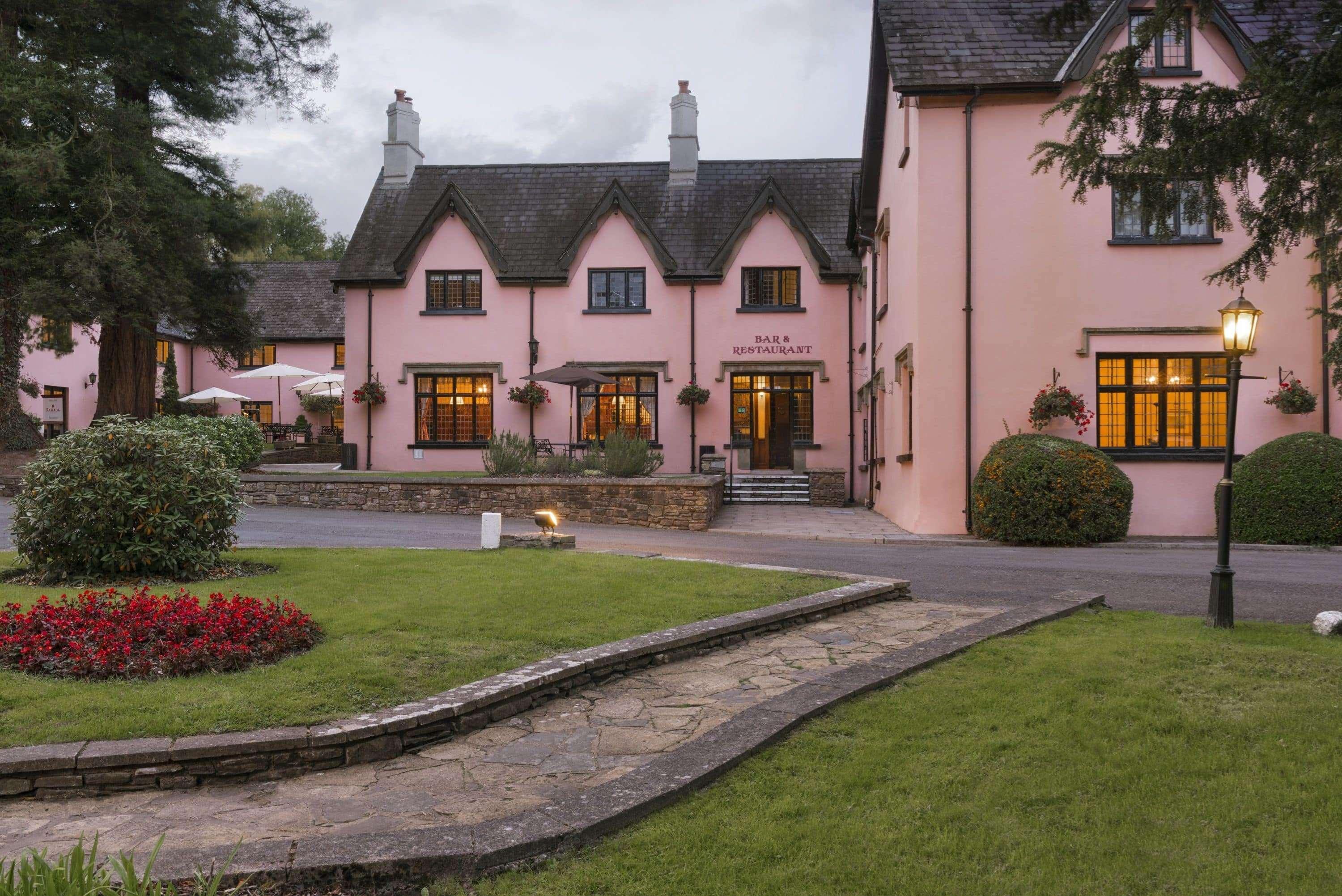 Cwrt Bleddyn Hotel & Spa Usk Eksteriør bilde