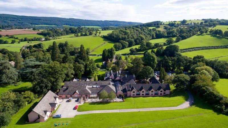 Cwrt Bleddyn Hotel & Spa Usk Eksteriør bilde